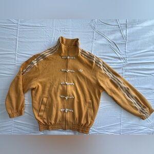 SOLD Adidas Chinese New Year Mustard Bomber Track jacket Large limited edition